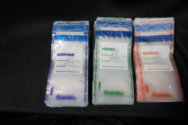 Blaster tamper-evident narcotic security bags