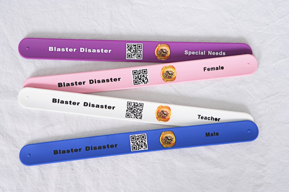 SEAN slap bands - Male Female Teacher Special Needs