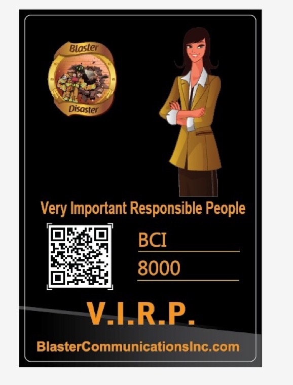 SEAN V.I.R.P. ID card